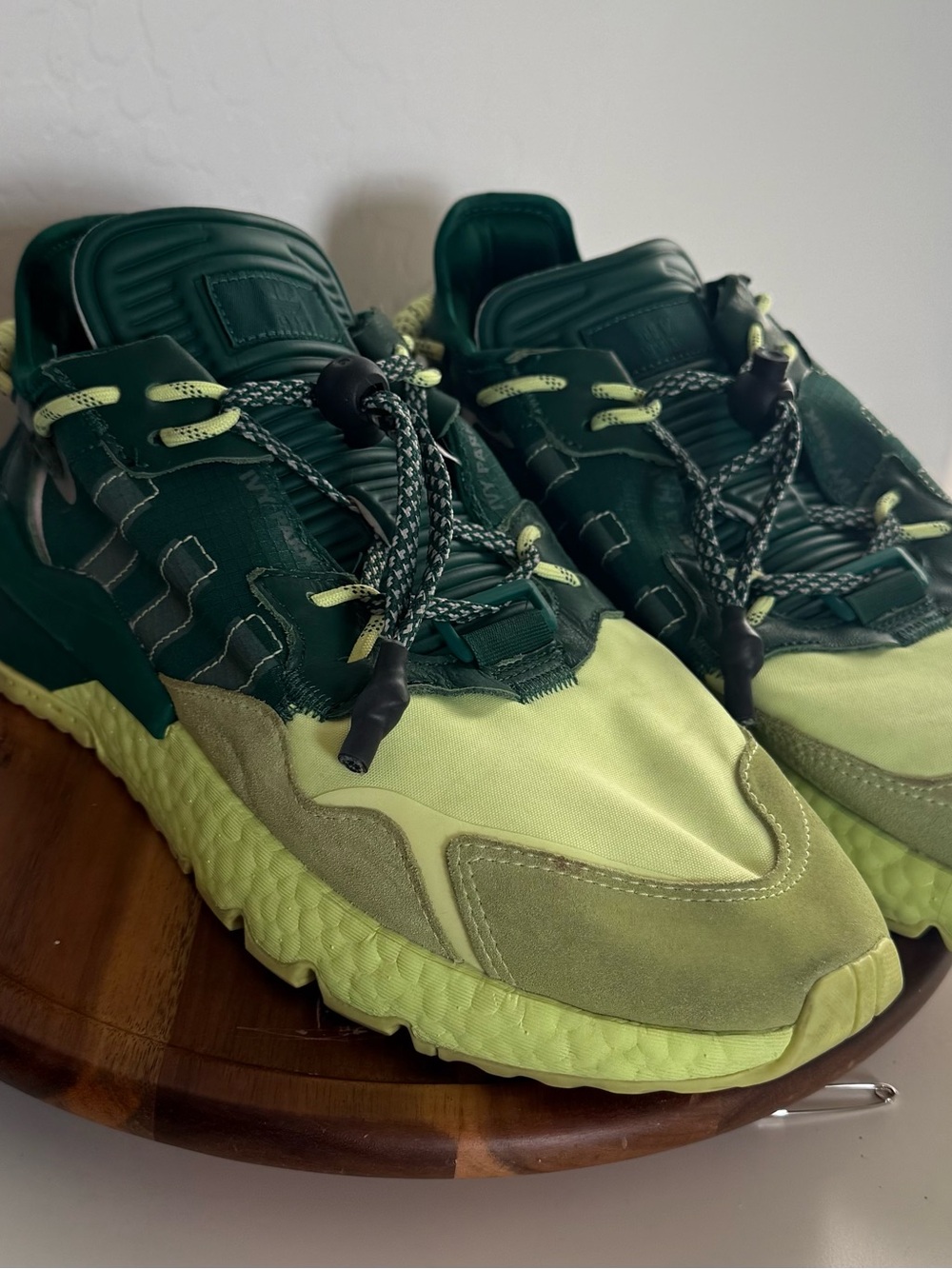 Adidas x Ivy Park Nite Jogger Boost Green Signal Green Men's Sneakers Mens 11